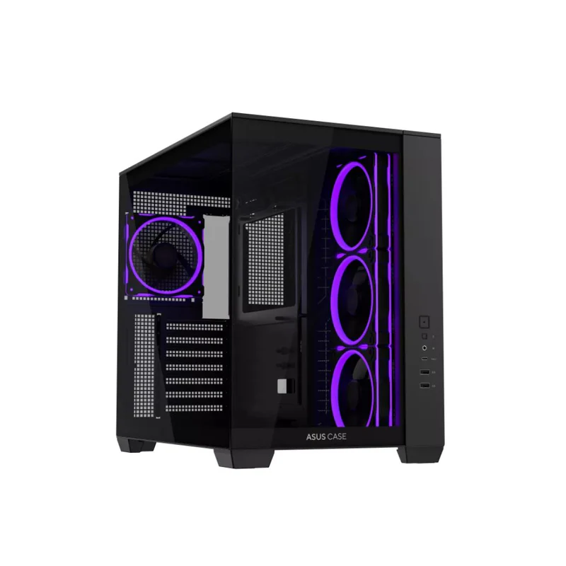 ASUS A32 PLUS Case , 4 Fan ARGB - اسود 