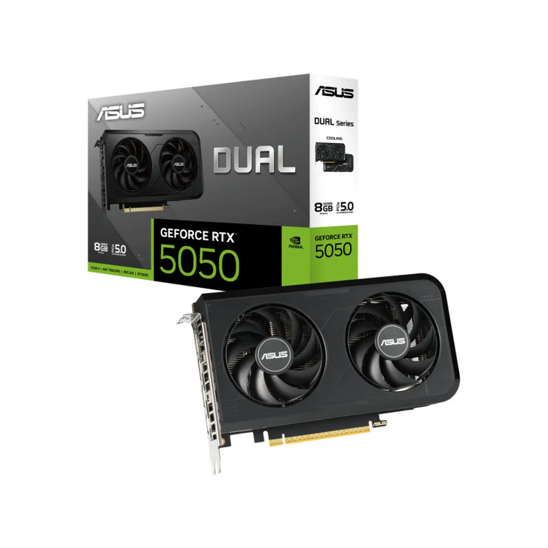 ASUS Dual GeForce RTX™ 5050 8GB GDDR6 OC Edition